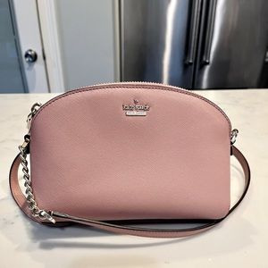 COPY - Kate Spade Schuyler Small Dome Crossbody Pink Small Zipper Little Chain …